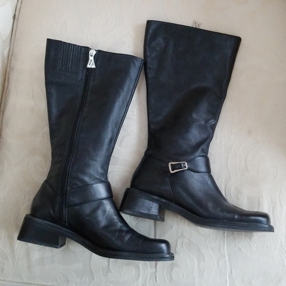Anne Klein Leather Boots - Picture 5 of 8